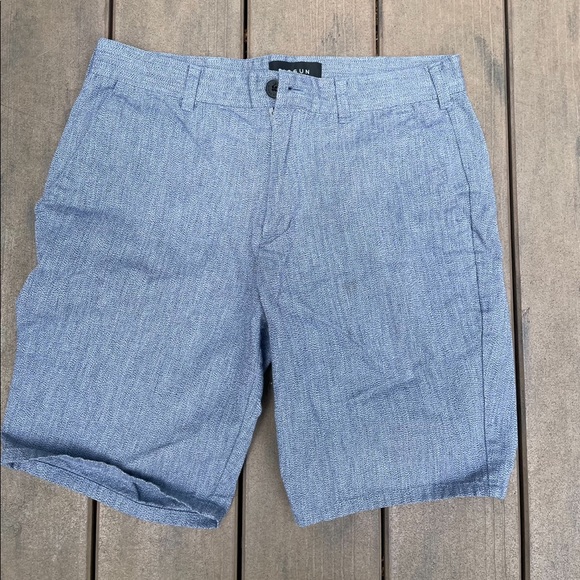 PacSun Light Grey Khaki Slim Fit Chino Shorts Men’s Size: 30 - Picture 1 of 3